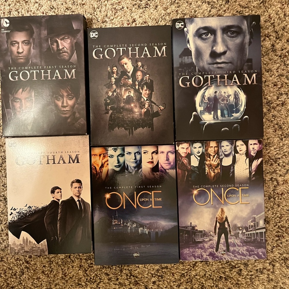 Gotham and Once Upon a Time DVD Set